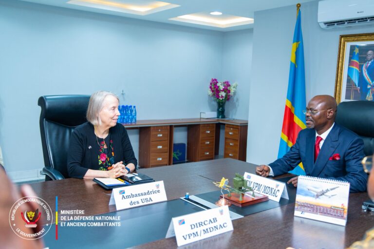 Processeur de Washington : G.Kabombo en tête a tête avec l’ambassadrice des USA