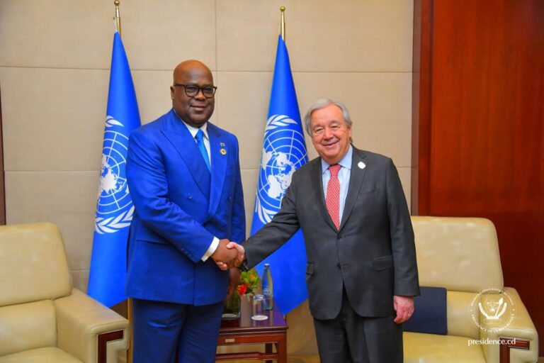 Sommet de l’UA : Tshisekedi et Guterres haussent le ton pour la paix en RDC