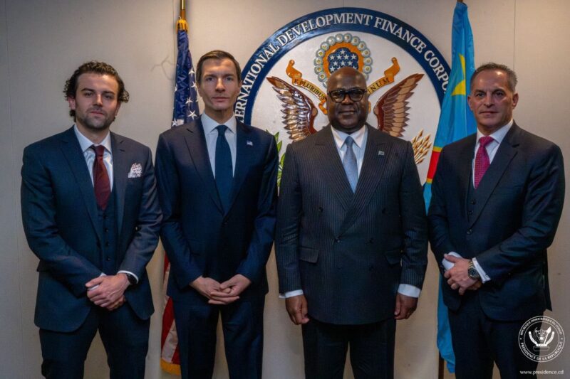 Coopération Usa Rdc Félix Tshisekedi et John Jovanovic s