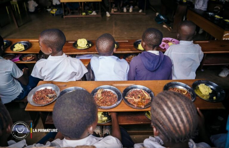 Lancement officiel du programme des cantines scolaires à Kalemie