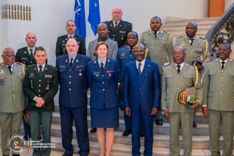 Renforcement des FARDC : Guy Kabombo en mission stratégique en Belgique
