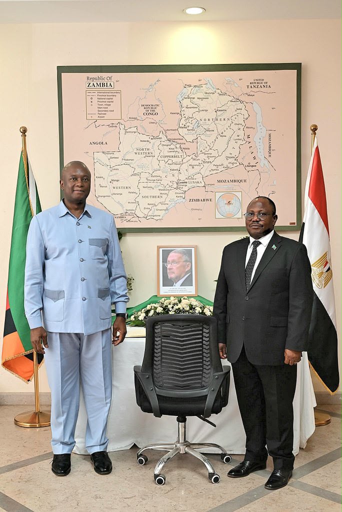 Le Caire : la RDC rend hommage à l’ancien président par intérim zambien Guy Lindsay Scott